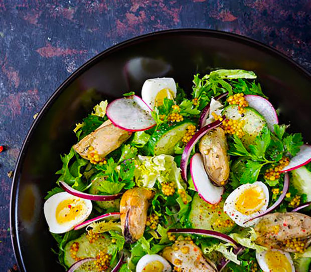 Recipe:  Pickled Mussel Salad